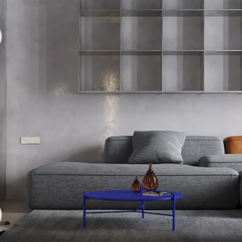 Клавиши для выключателя/переключателя двухклавишного, S70 (хлопок)