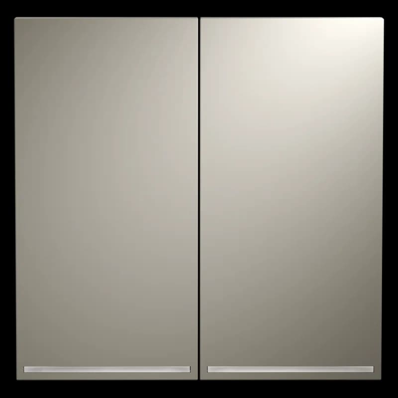 Клавиши для выключателя/переключателя двухклавишного с подсветкой, S70 (кашемир)