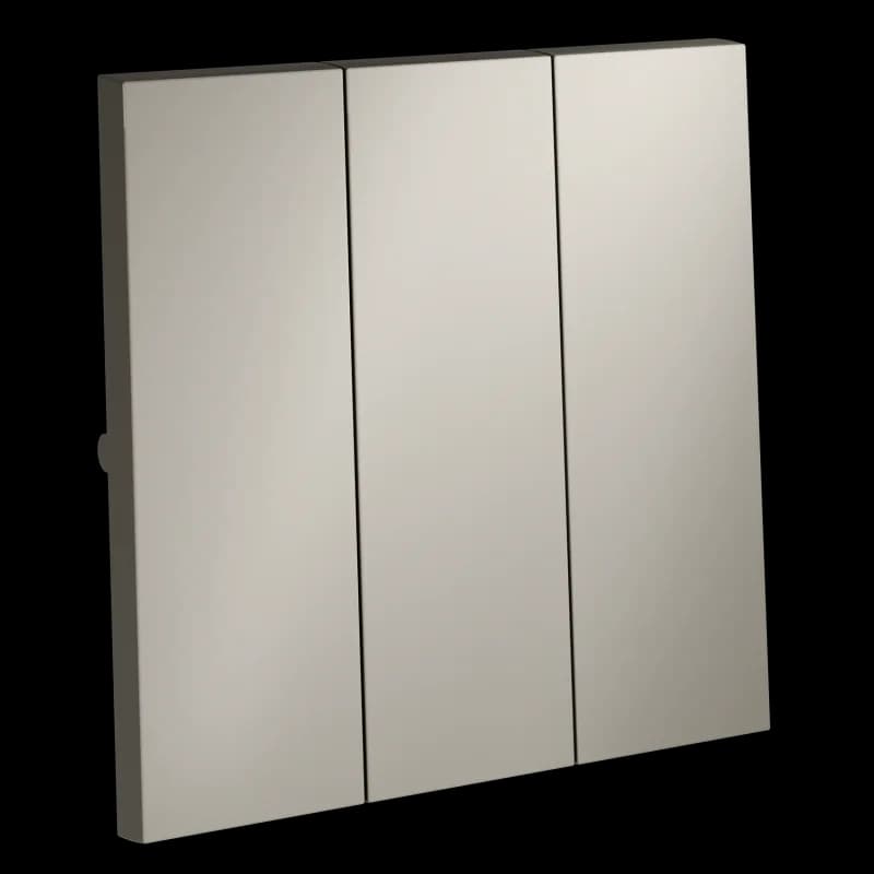 Клавиши для выключателя/переключателя трехклавишного, S70 (кашемир)