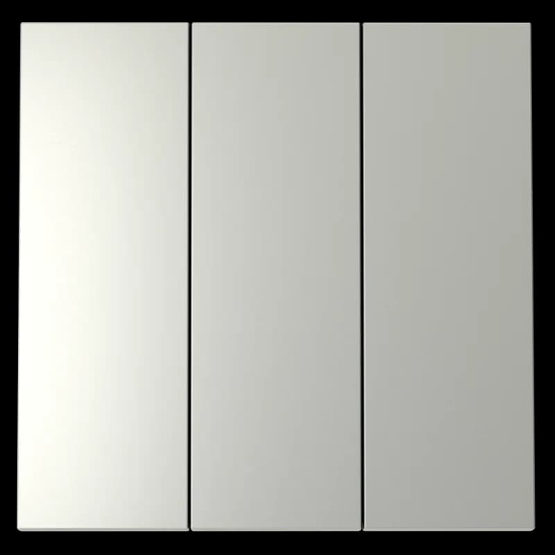 Клавиши для выключателя/переключателя трехклавишного, S70 (сталь)