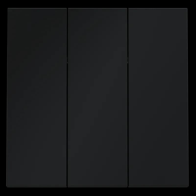 Клавиши для выключателя/переключателя трехклавишного, S70 (графит)