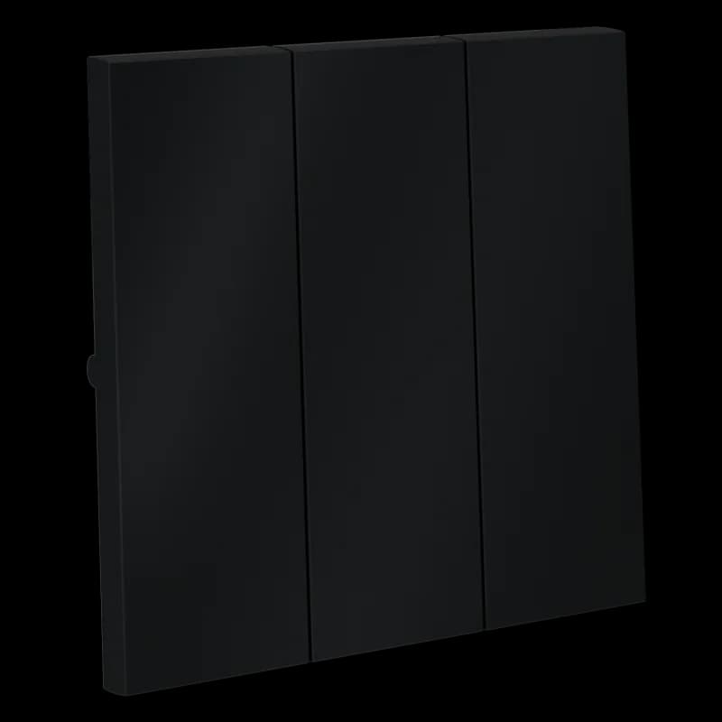 Клавиши для выключателя/переключателя трехклавишного, S70 (графит)