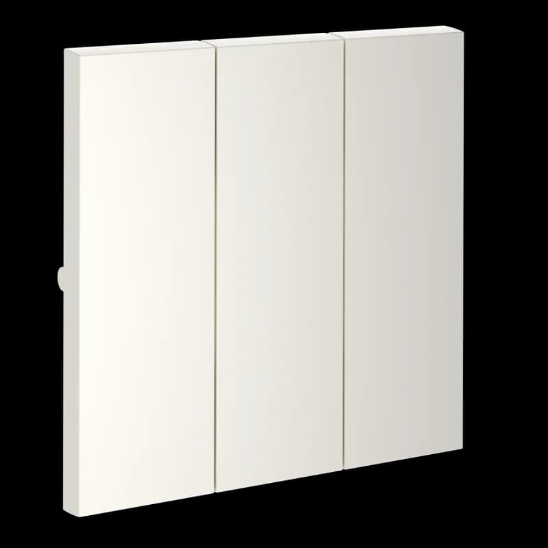 Клавиши для выключателя/переключателя трехклавишного, S70 (хлопок)