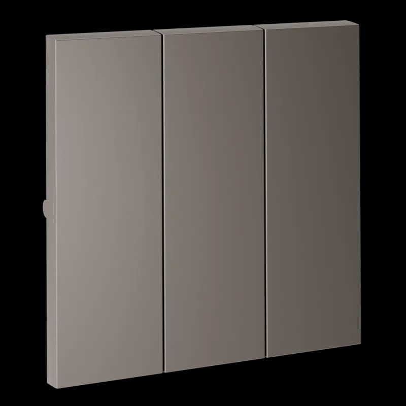 Клавиши для выключателя/переключателя трехклавишного, S70 (капучино)