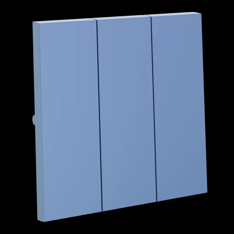 Клавиши для выключателя/переключателя трехклавишного, S70 (деним)