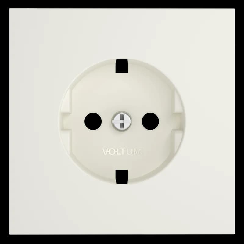 Накладка для розетки с заземлением, S70 (хлопок)