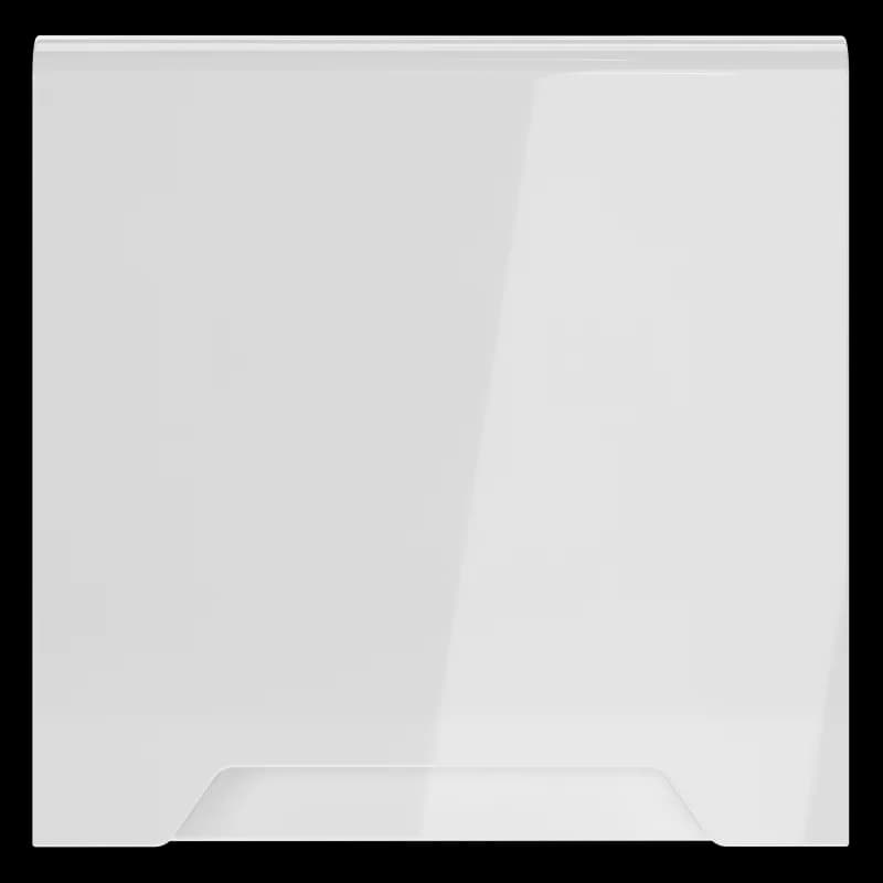 Накладка для розетки с заземлением, защитными шторками и крышкой, S70 (белый глянцевый)