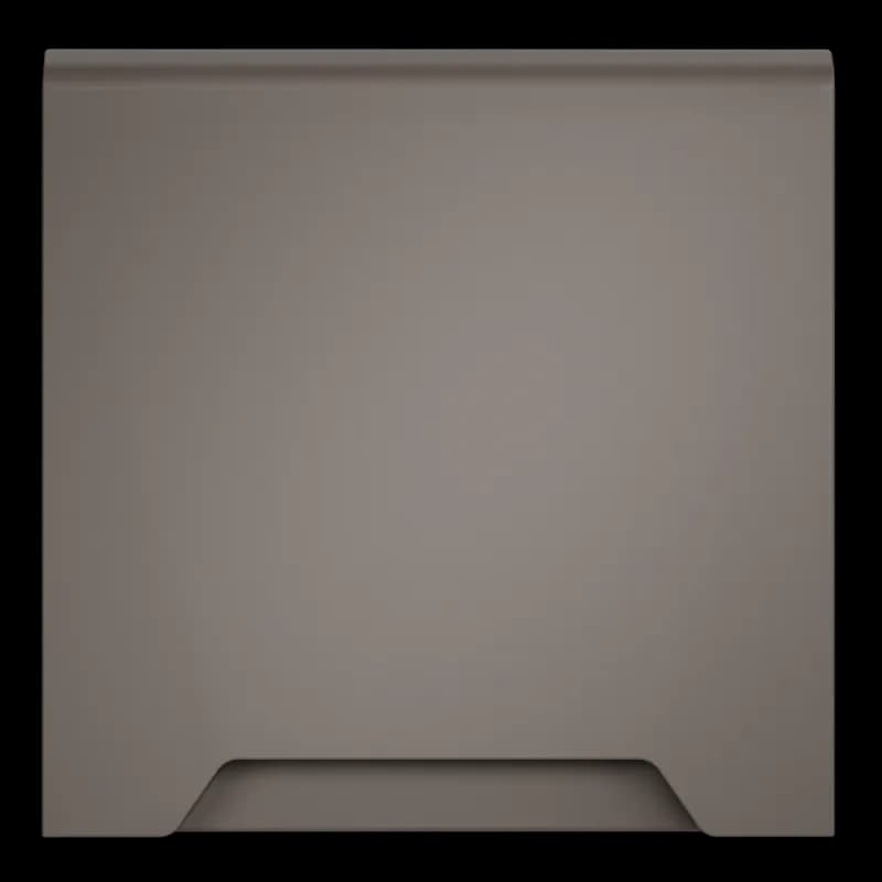 Накладка для розетки с заземлением, защитными шторками и крышкой, S70 (капучино)