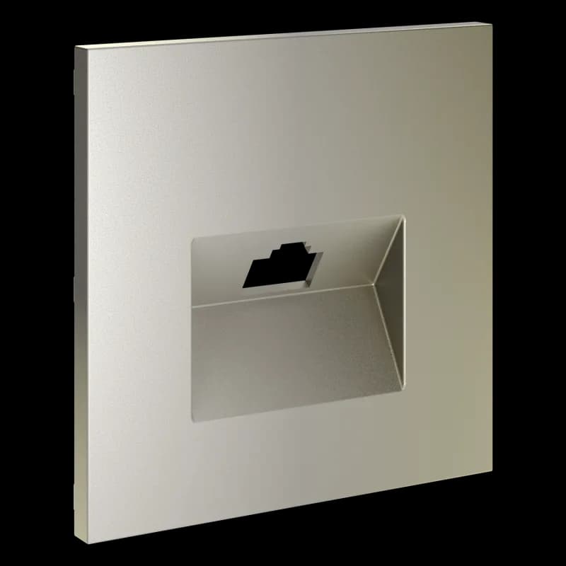 Накладка для розетки компьютерной RJ45 кат.6, S70 (шелк)