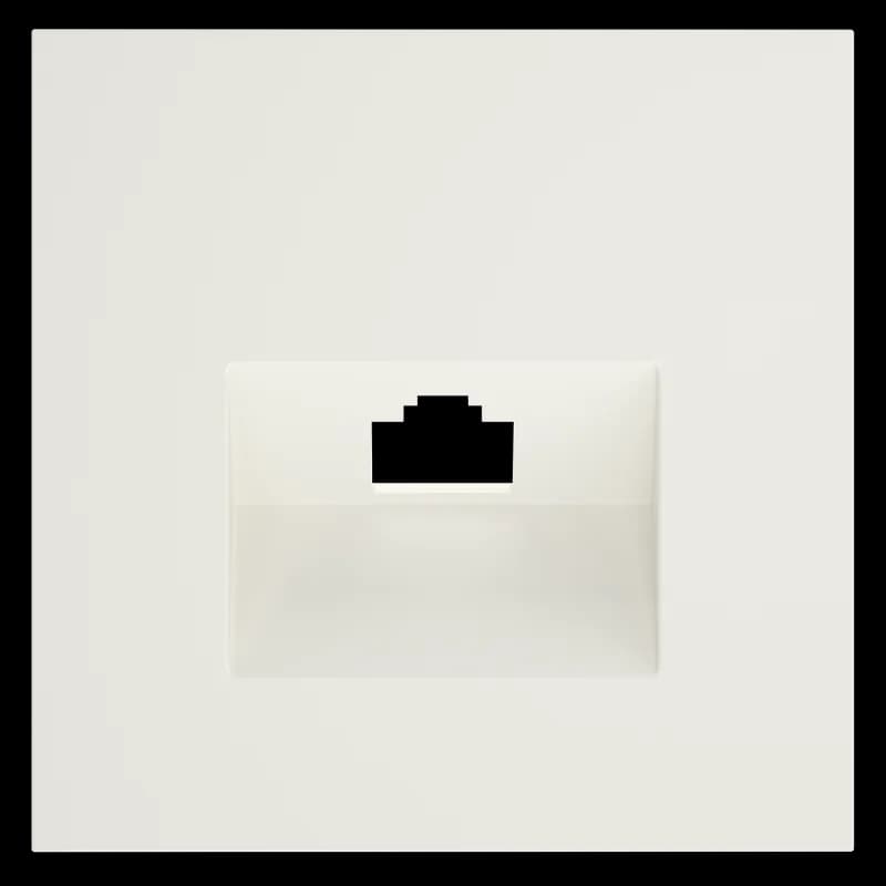 Накладка для розетки компьютерной RJ45 кат.6, S70 (хлопок)