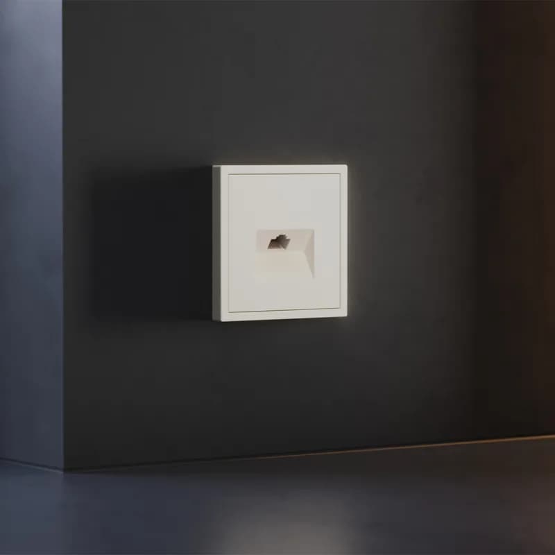 Накладка для розетки компьютерной RJ45 кат.6, S70 (хлопок)