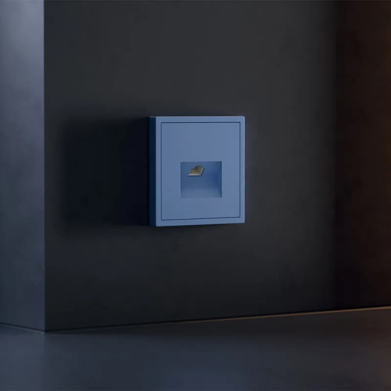 Накладка для розетки компьютерной RJ45 кат.6, S70 (деним)