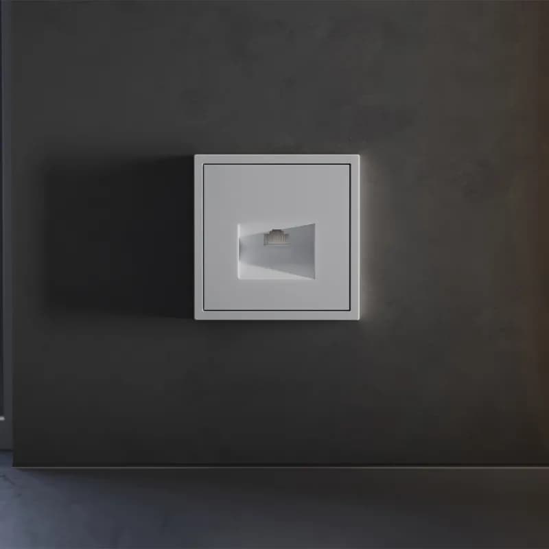 Накладка для розетки компьютерной RJ45 кат.6, S70 (серый)