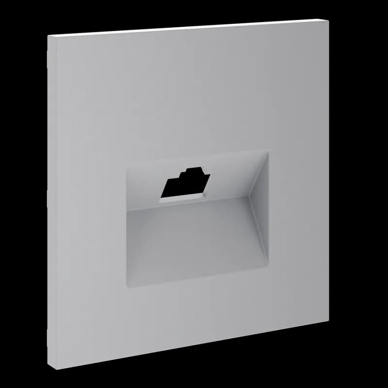 Накладка для розетки компьютерной RJ45 кат.6, S70 (серый)