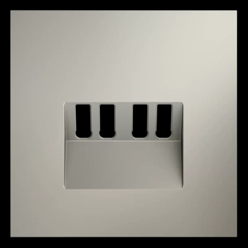 Накладка для розетки акустической 4-местной , S70 (кашемир)