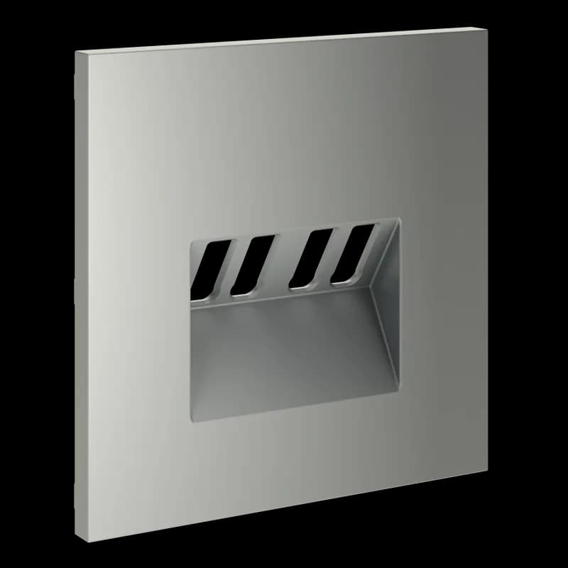 Накладка для розетки акустической 4-местной , S70 (сталь)