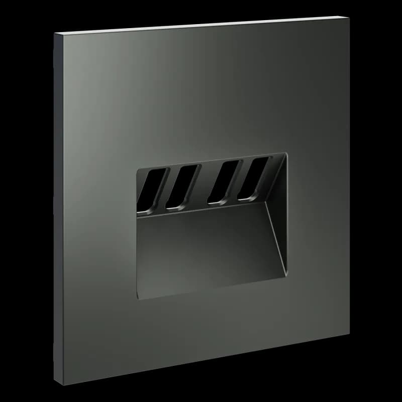 Накладка для розетки акустической 4-местной , S70 (титан)