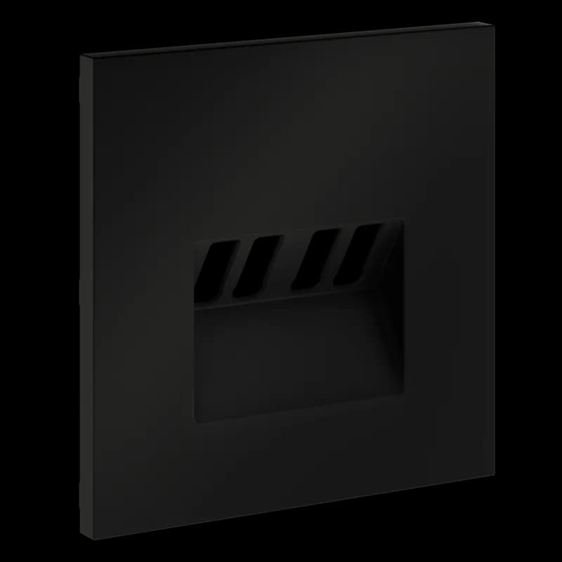 Накладка для розетки акустической 4-местной , S70 (черный матовый)
