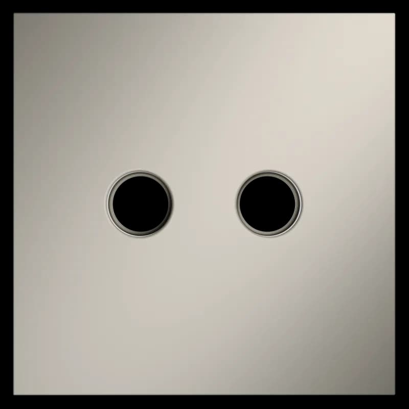 Накладка для розетки телевизионной оконечной TV+SAT, S70 (кашемир)