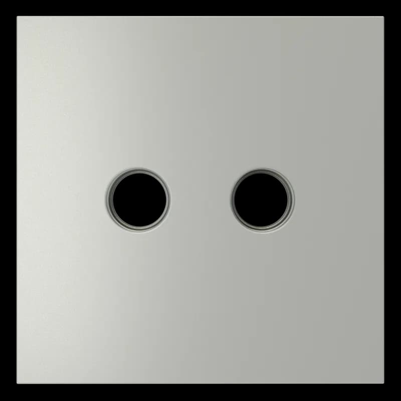 Накладка для розетки телевизионной оконечной TV+SAT, S70 (сталь)