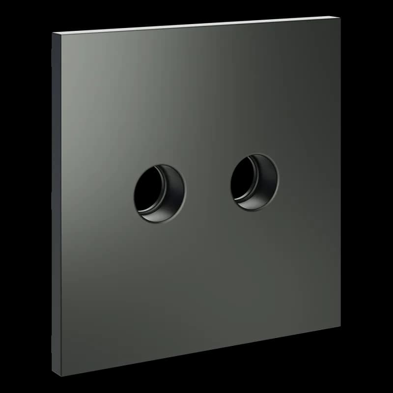 Накладка для розетки телевизионной оконечной TV+SAT, S70 (титан)