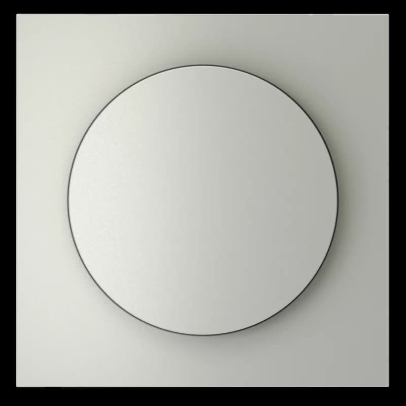 Накладка для светорегулятора поворотно-нажимного, S70 (сталь)