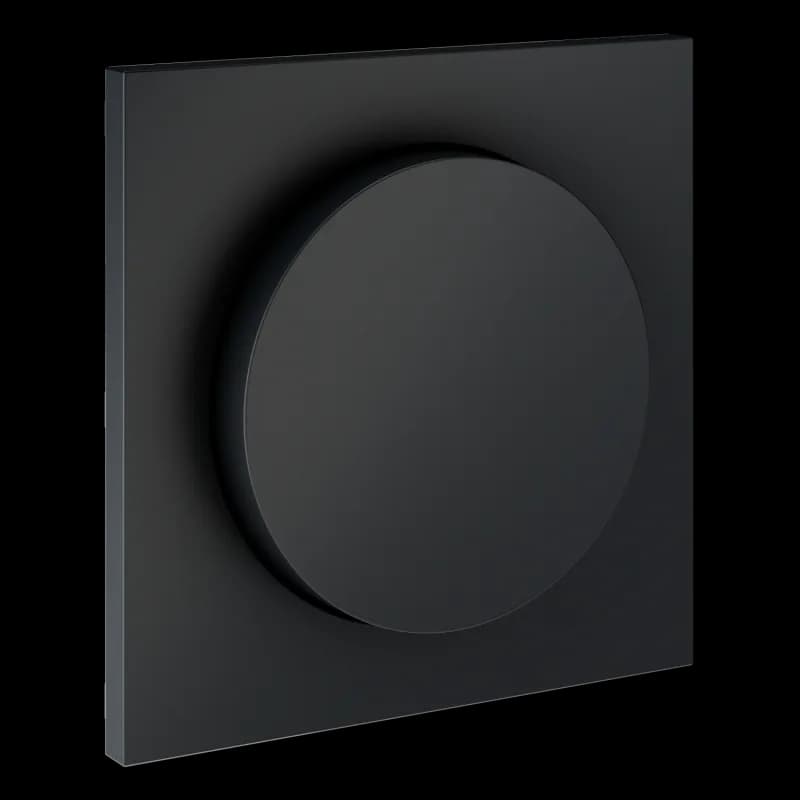 Накладка для светорегулятора поворотно-нажимного, S70 (графит)