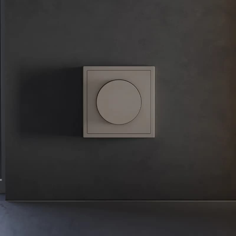 Накладка для светорегулятора поворотно-нажимного, S70 (капучино)