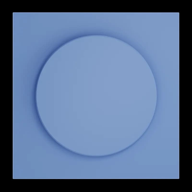 Накладка для светорегулятора поворотно-нажимного, S70 (деним)