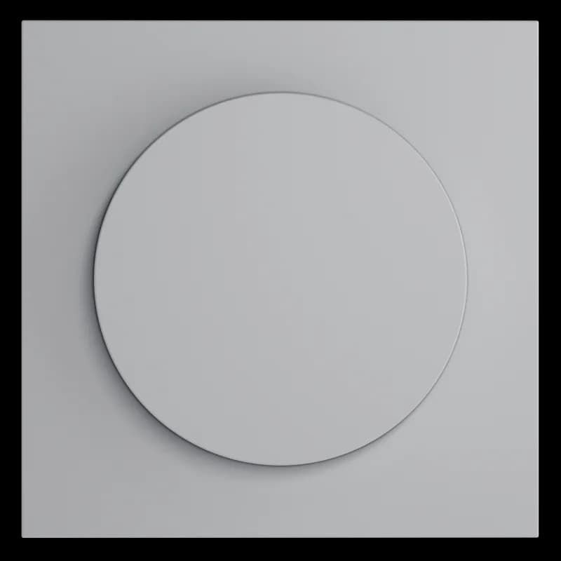 Накладка для светорегулятора поворотно-нажимного, S70 (серый)