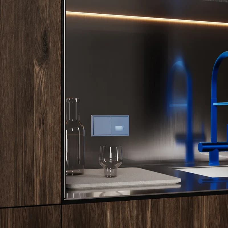 Накладка для подсветки светодиодной, S70 (деним)