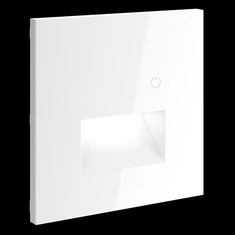 Накладка для подсветки светодиодной с датчиком, S70 (белый глянцевый)