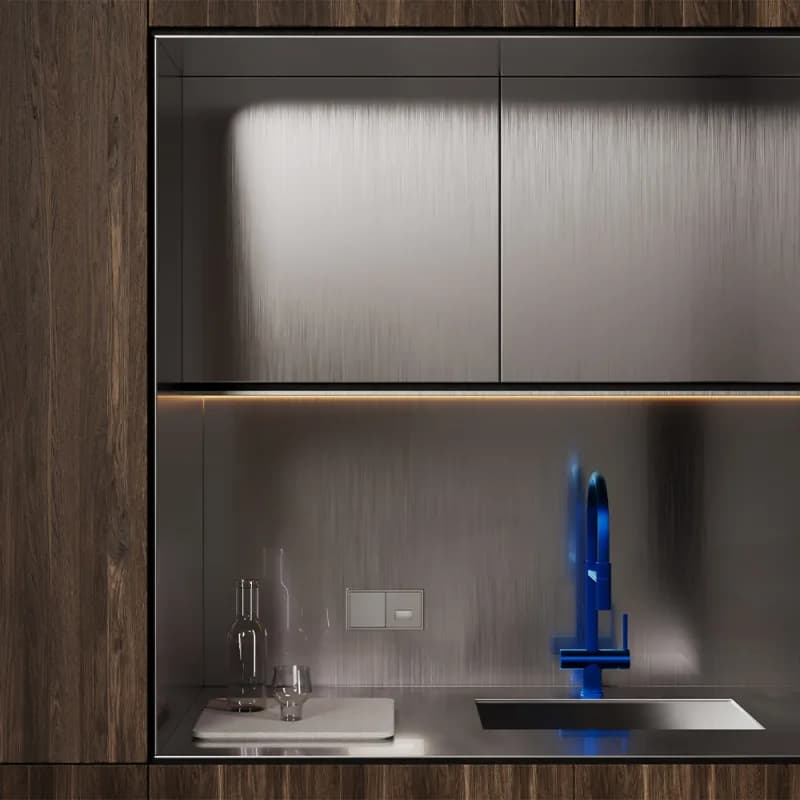 Накладка для подсветки светодиодной с датчиком, S70 (капучино)