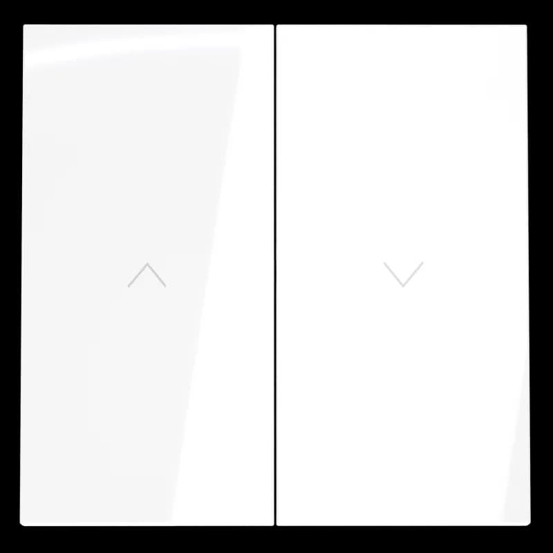 Клавиши для выключателя жалюзи, S70 (белый глянцевый)