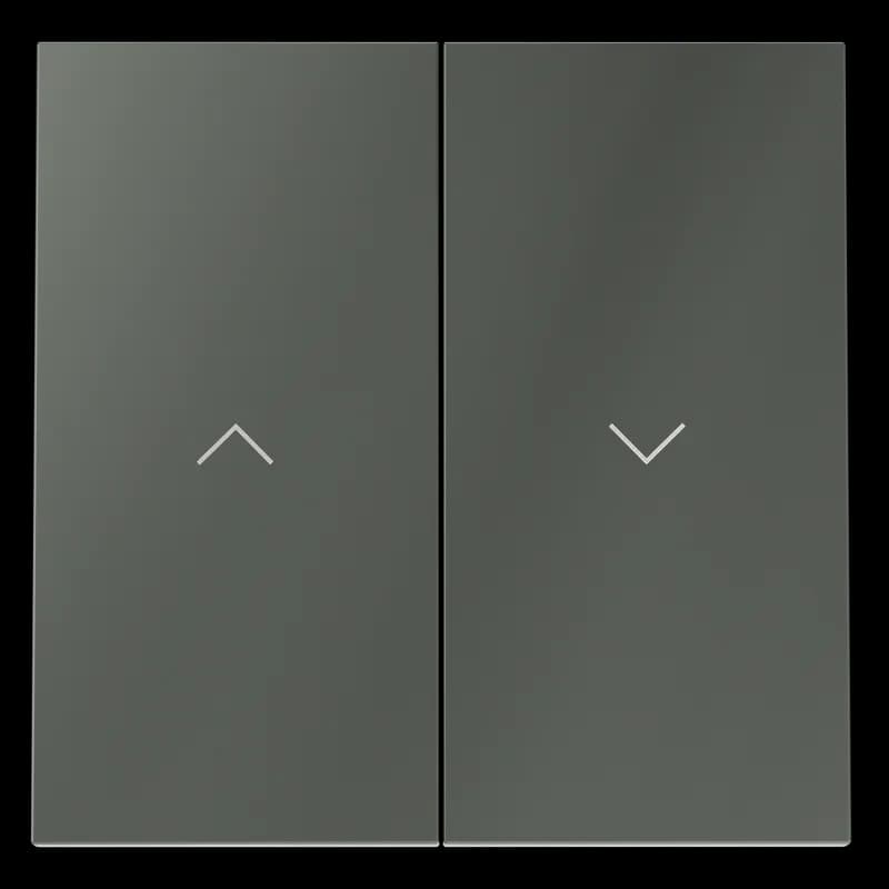 Клавиши для выключателя жалюзи, S70 (титан)