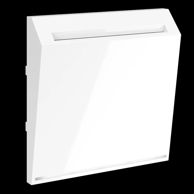 Накладка для выключателя карточного, S70 (белый глянцевый)