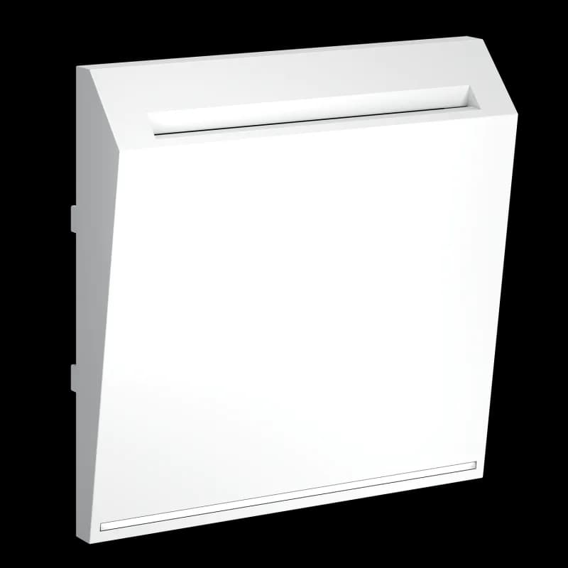 Накладка для выключателя карточного, S70 (белый матовый)