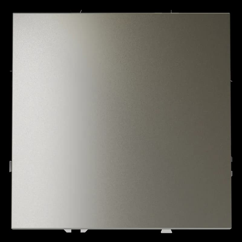 Выключатель встраиваемый VOLTUM S70 одноклавишный 10А, (шелк)