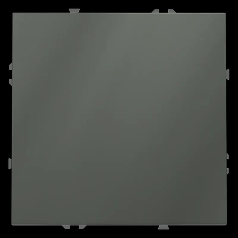 Проходной переключатель встраиваемый VOLTUM S70 одноклавишный 10А, (титан)