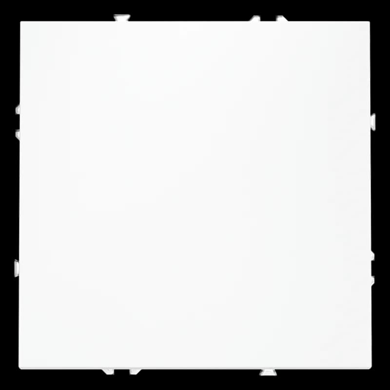 Выключатель с самовозвратом встраиваемый VOLTUM S70 одноклавишный 10А, (белый матовый)