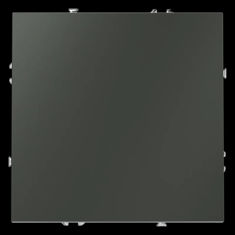 Выключатель с самовозвратом встраиваемый VOLTUM S70 одноклавишный 10А, (титан)