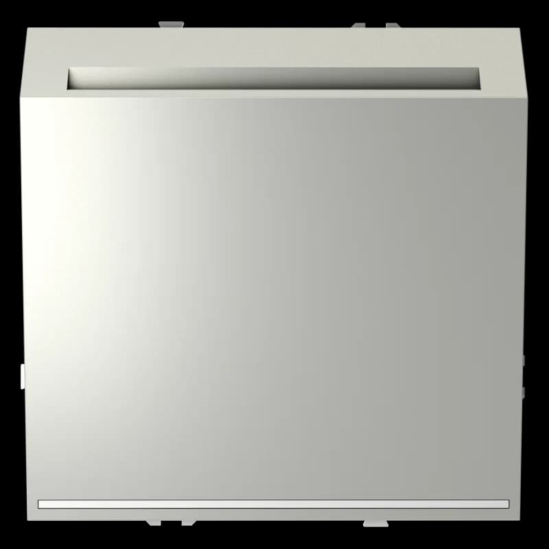 Выключатель встраиваемый VOLTUM S70 карточный 16А, (сталь)