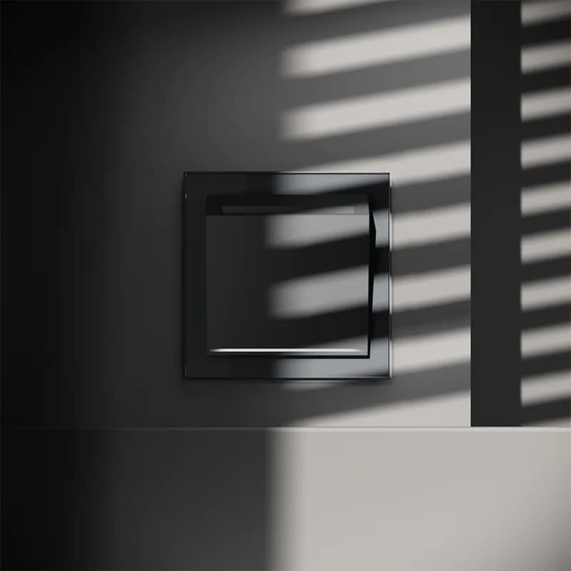 Выключатель встраиваемый VOLTUM S70 карточный 16А, (графит)