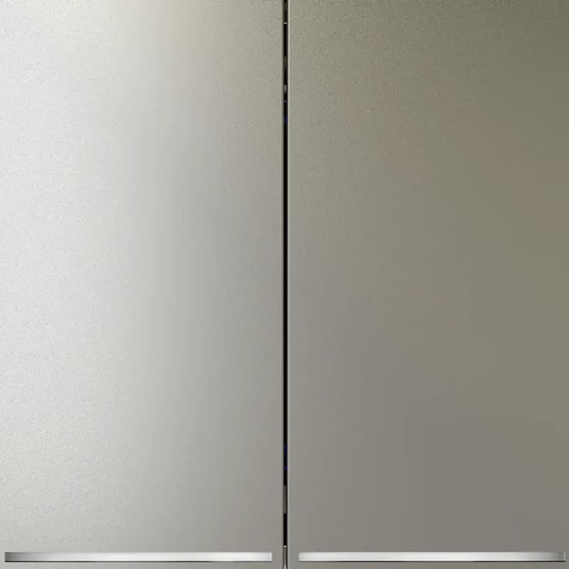 Выключатель встраиваемый VOLTUM S70 двухклавишный с подсветкой 10А, (шелк)