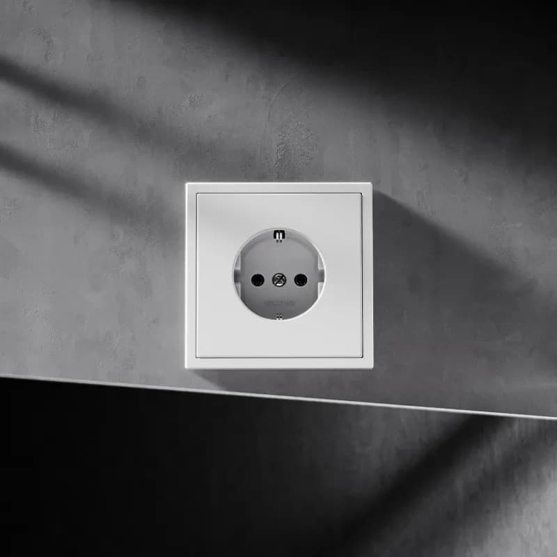 Проходной переключатель встраиваемый VOLTUM S70 двухклавишный 10А, (кашемир)