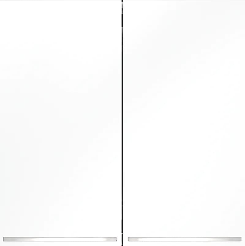 Проходной переключатель встраиваемый VOLTUM S70 двухклавишный с подсветкой 10А, (белый матовый)