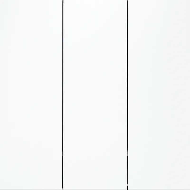 Выключатель встраиваемый VOLTUM S70 трехклавишный 10А, (белый матовый)