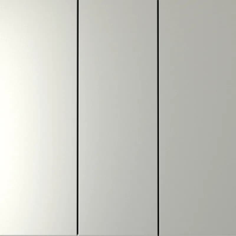 Выключатель встраиваемый VOLTUM S70 трехклавишный 10А, (сталь)