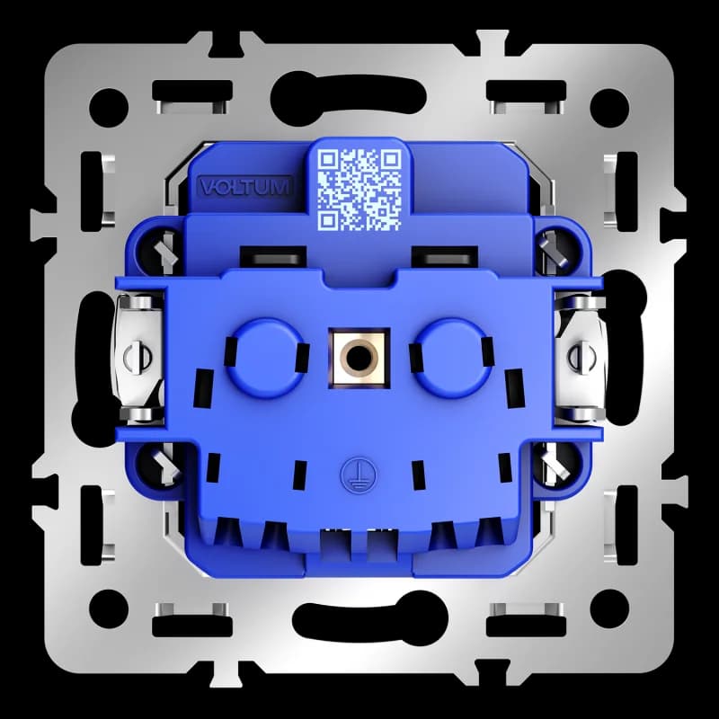 Механизм розетки с заземлением 16А, S70