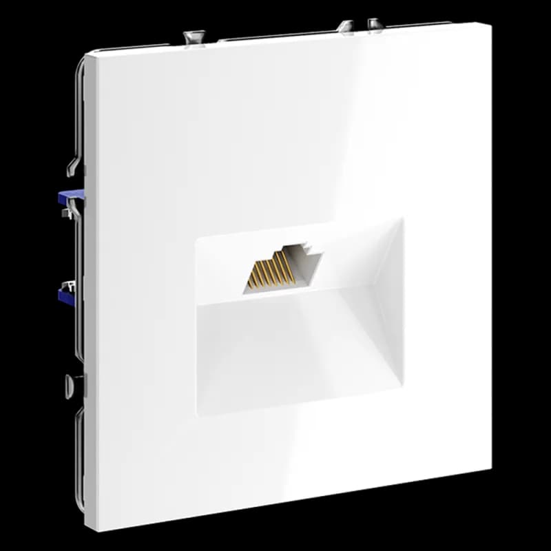 Белый глянцевый